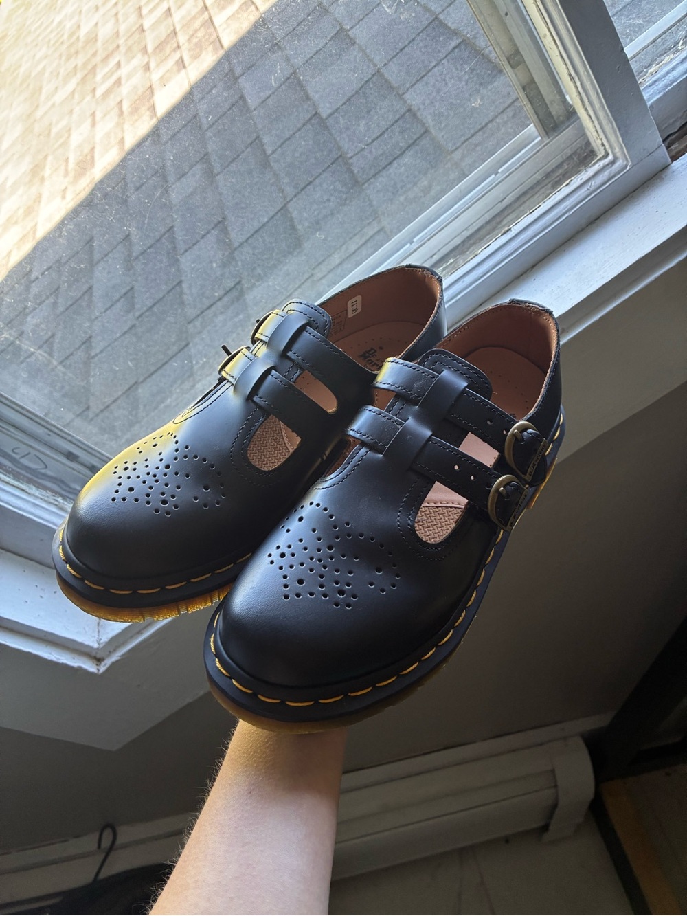 Dr. Martens Mary Janes 8065 Black Leather